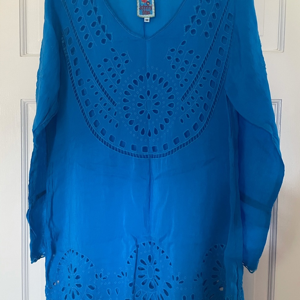 Beautiful Johnny Was eyelet tunic